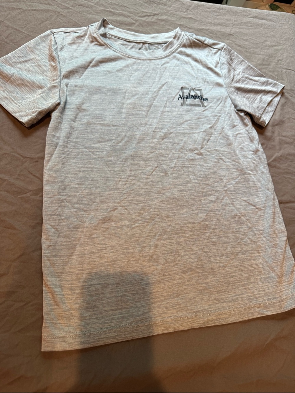Avalanche boysHeather Light Gray Crew Neck T-Shirt